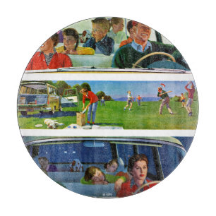 Before, During & After Picnic Cutting Board