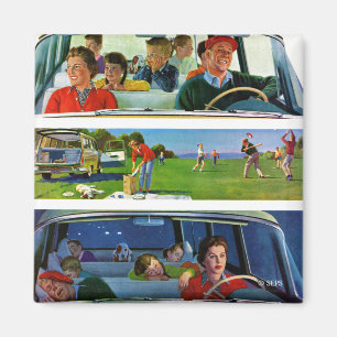 Before, During & After Picnic Magnet