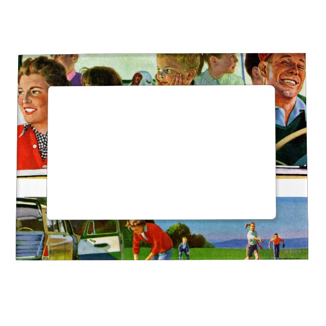 Before, During & After Picnic Magnetic Frame (Front)