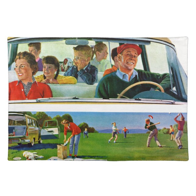 Before, During & After Picnic Placemat (Front)