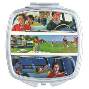 Before, During & After Picnic Vanity Mirror