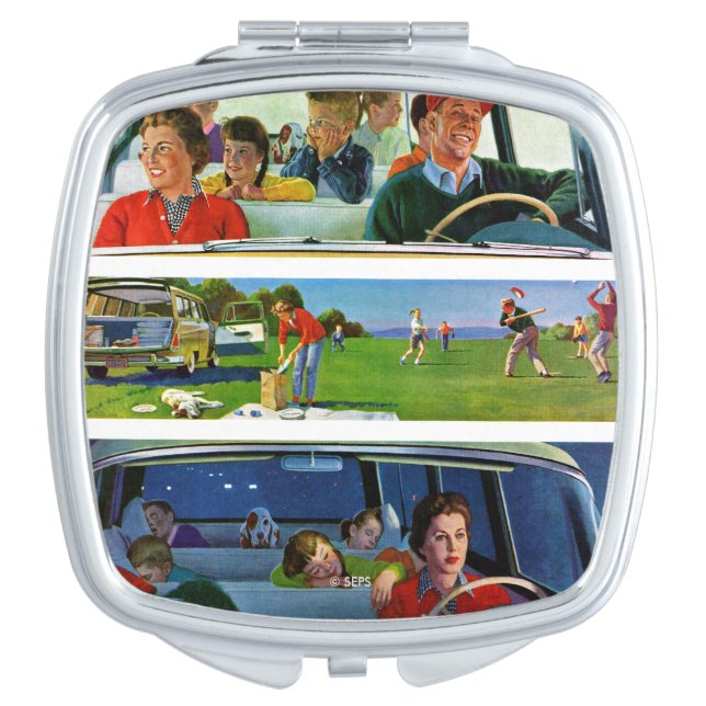 Before, During & After Picnic Vanity Mirror (Front)