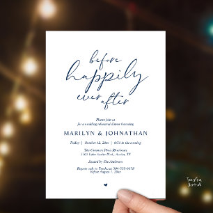 Before Happily Ever After, Romantic Rehearsal Invitation