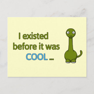 Before it was cool postcard