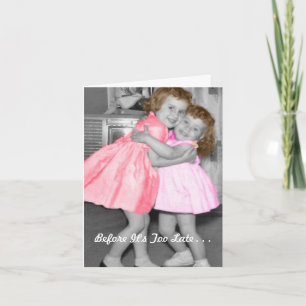 Before It's Too Late a poem by Frank Herbert Sweet Holiday Card