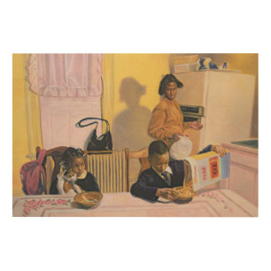 Before School 1991 Wood Wall Art