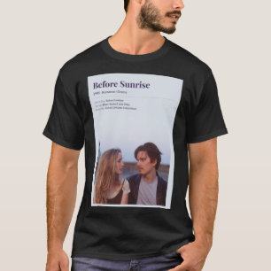 Before Sunrise (1995) Richard Linklater Movie T-Shirt