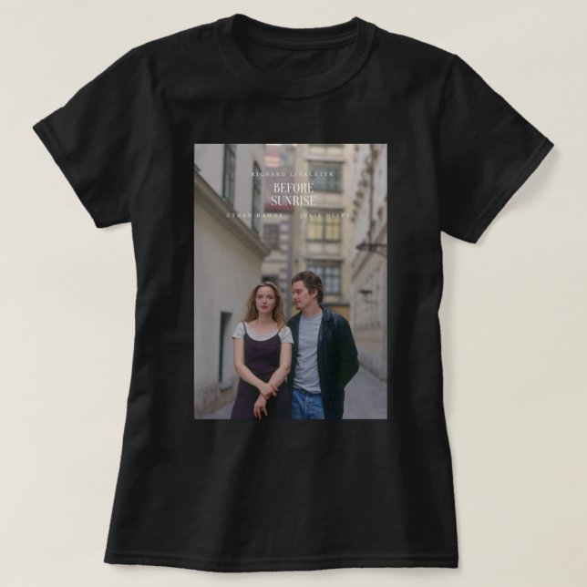 Before Sunrise Poster  T-Shirt (Design Front)