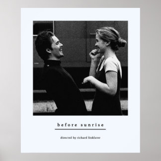 Before Sunrise Sunset Midnight Richard Linklater J Poster