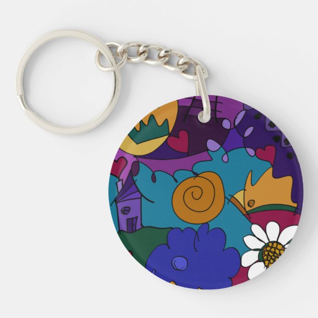 Before the Celebration Keychain (Front)