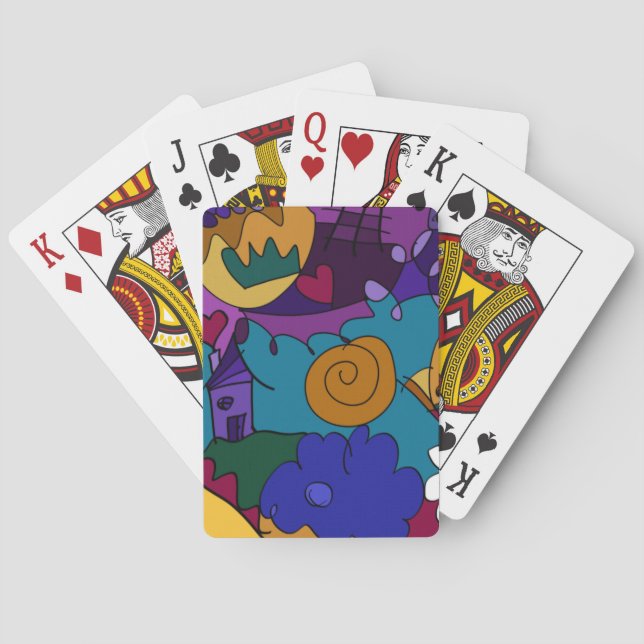 Before the Celebration Poker Cards (Back)