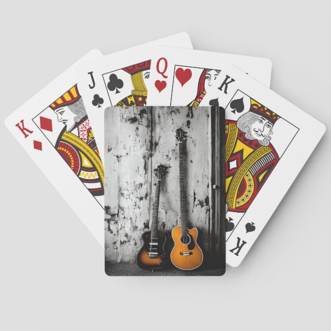 before the concert poker cards (Back)