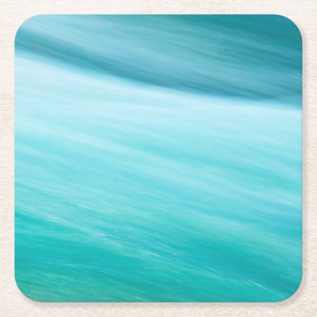 Before the Falls Square Paper Coaster (Front)