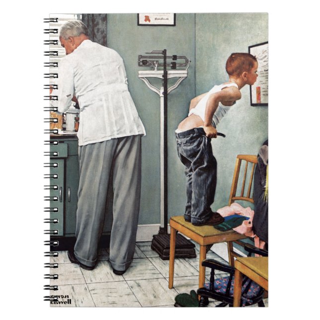 Before the Shot or At the Doctor's Notebook (Front)