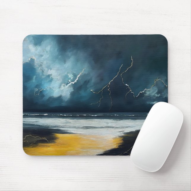 Before The Storm – Abstract Seascape Mouse Pad (With Mouse)
