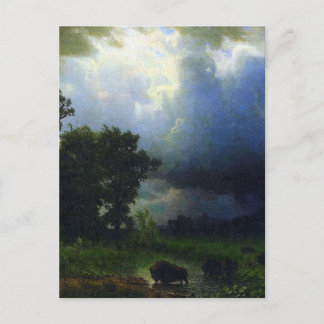 Before the Storm by Bierstadt Postcard