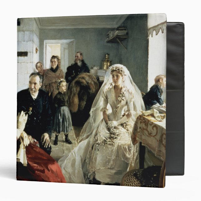 Before the Wedding, 1880s Binder (Front/Inside)