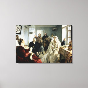 Before the Wedding, 1880s Canvas Print