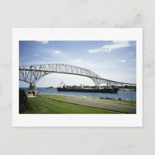 Before There Were Two Bluewater Bridge Postcard