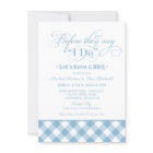 Before They Say I Do BBQ Dusty Blue