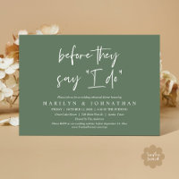 Before They Say "I Do", Wedding Rehearsal Dinner