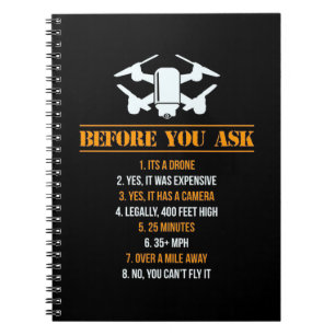 Before You Ask Drone Pilot Notebook