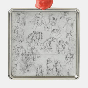 Beggars Metal Ornament