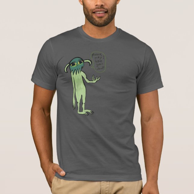 Begging Green Monster Shirt (Front)