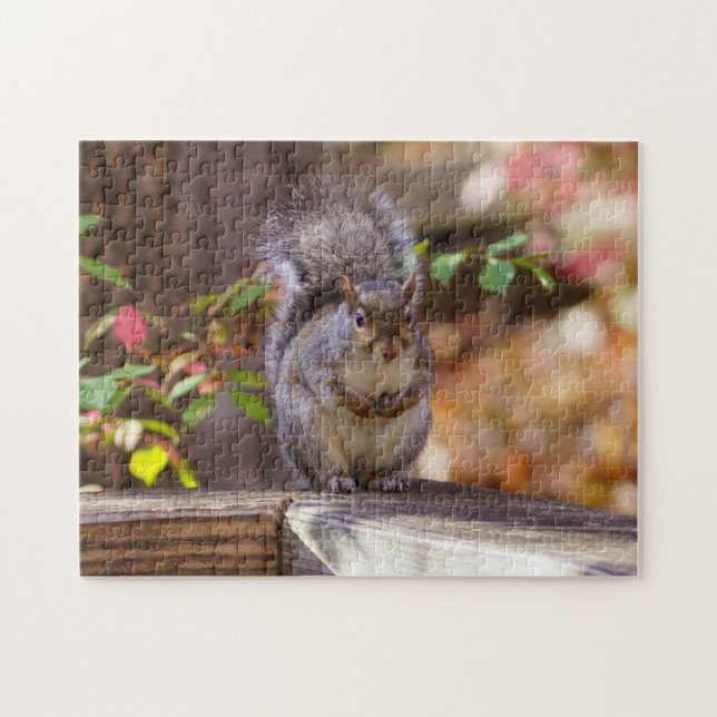 Begging Squirrel Jigsaw Puzzle (Horizontal)
