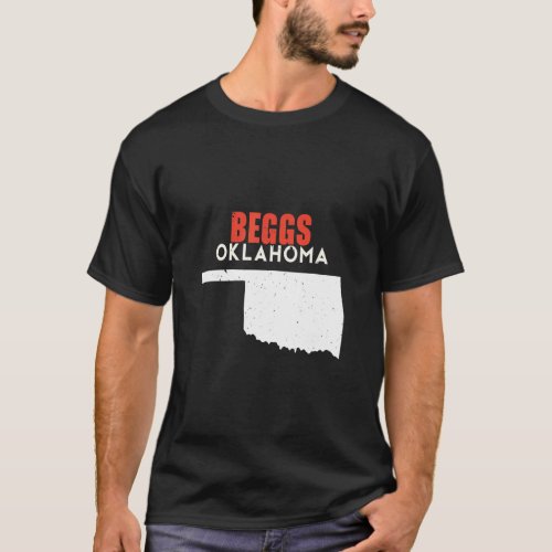 Beggs USA State America Travel Oklahoman  T_Shirt