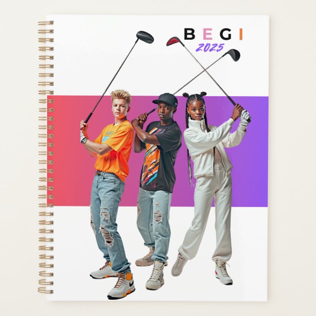 BEGI Colorful Teen Planner (Front)