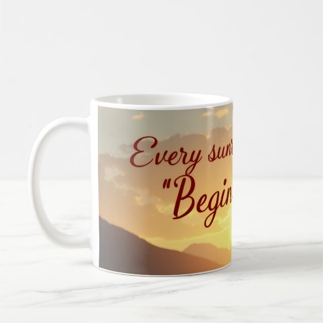 Begin Again Mug (Left)