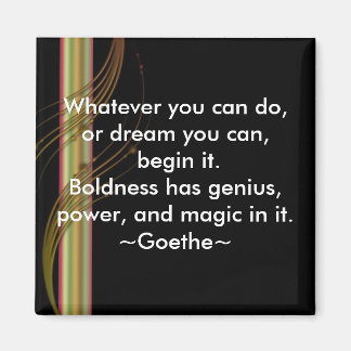 Begin-Goethe-Motivational Magnets