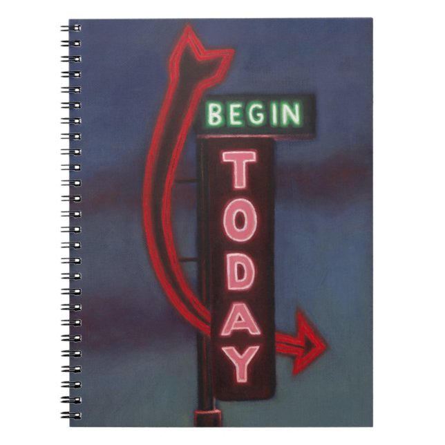 Begin Today 2009 Notebook (Front)