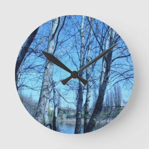 begining spring round clock