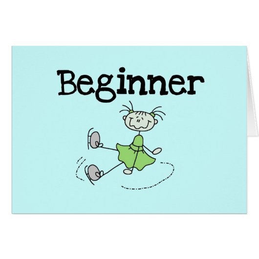 Beginner Ice Skater Tshirts and Gifts (Front Horizontal)