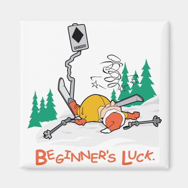 Beginner's Luck Magnet (Front)