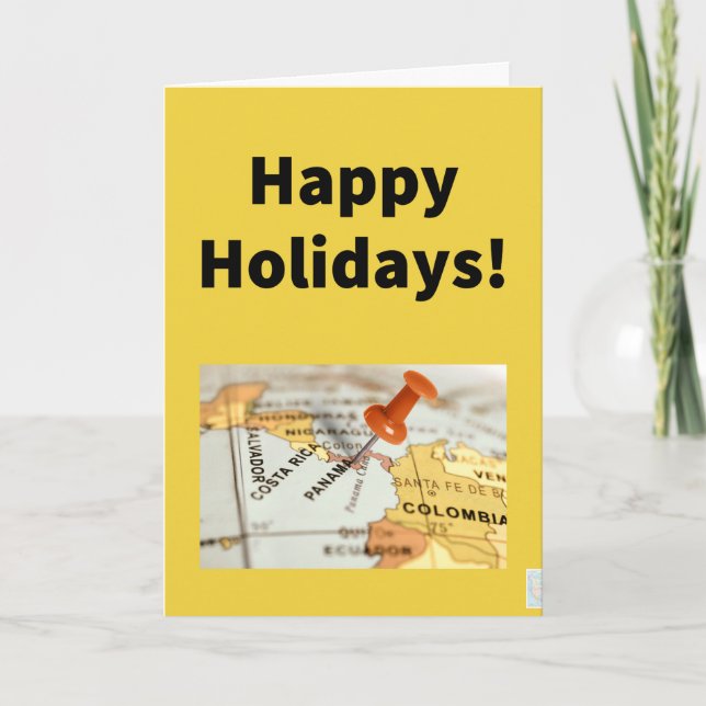 Beginning to Look a Lot Like Isthmus-Christmas Card (Front)