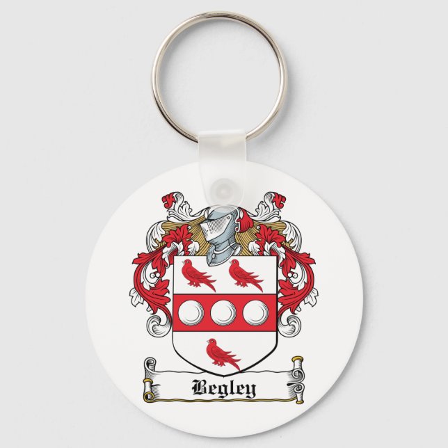 Begley Family Crest Keychain (Front)