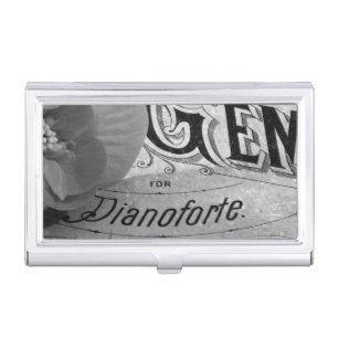 Begonia Gems Pianoforte Business Card Case