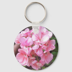 Begonia Keychain
