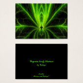Begonia Leaf Abstract ATC (Front & Back)