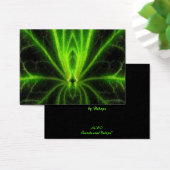Begonia Leaf Abstract ATC (Desk)