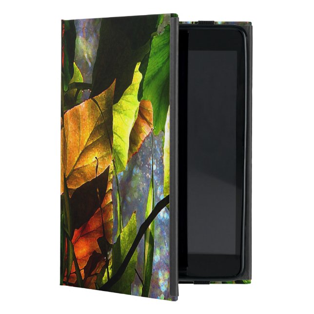 Begonia Leaves Abstract iPad Mini Case (Front)