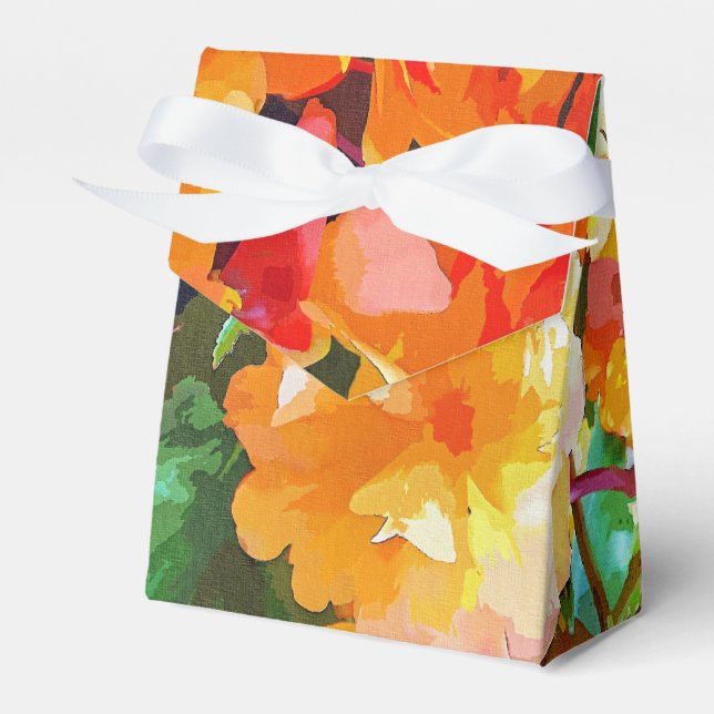 BEGONIAS FAVOR BOXES (Front Side)