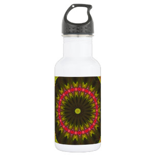 Begonias Kaleidoscope Water Bottle