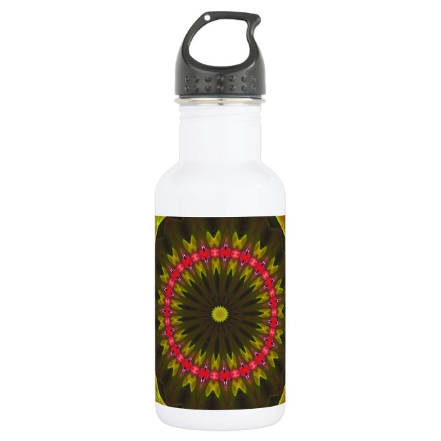 Begonias Kaleidoscope Water Bottle (Front)
