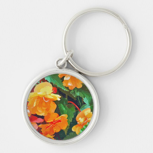 BEGONIAS KEYCHAIN (Front)
