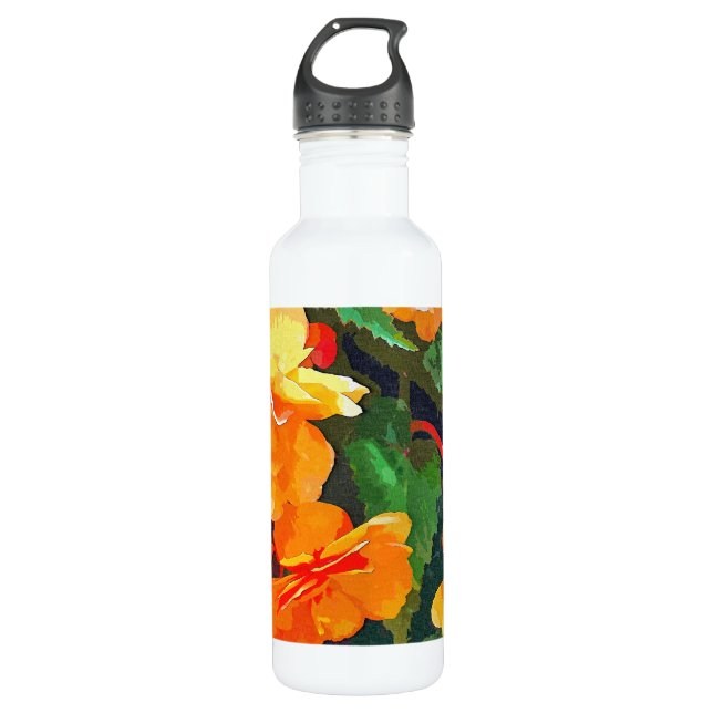 BEGONIAS WATER BOTTLE (Front)