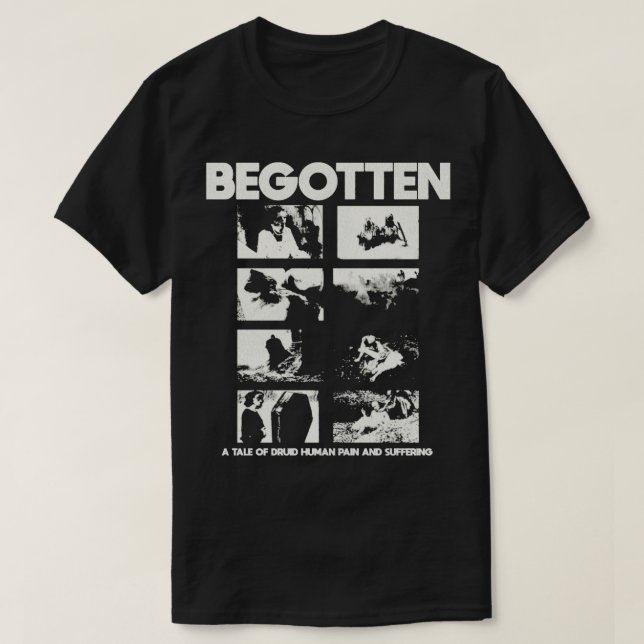 BEGOTTEN Cult Horror Nihilism Film T-Shirt (Design Front)